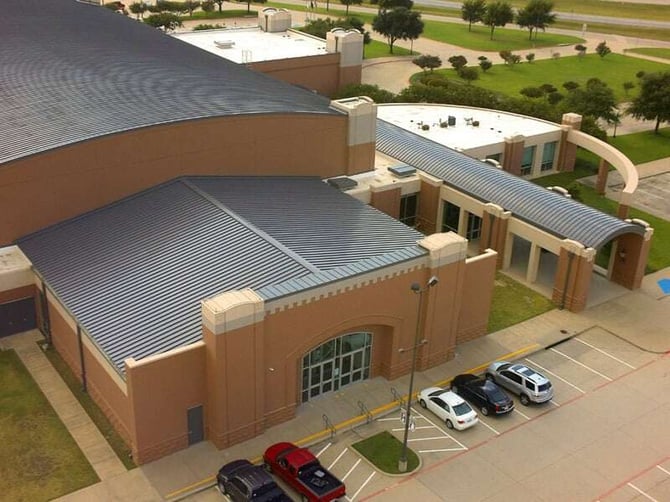 Standing Seam System on Civic Center