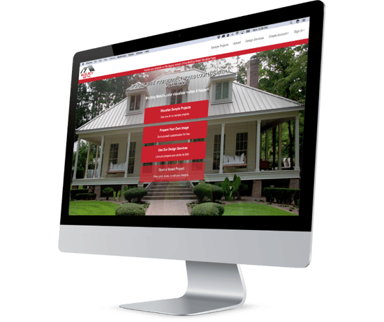 Put a new roof on your property virtually!