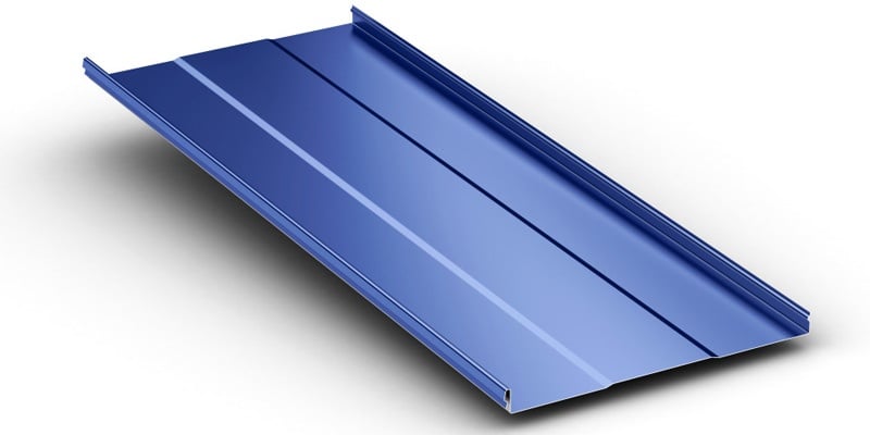 Snap-Together Standing Seam Roofing - LokSeam Metal Roof Panels