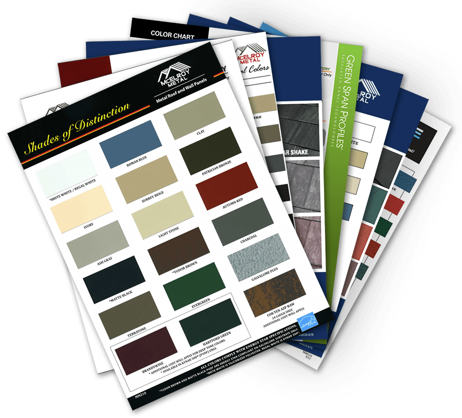 Architectural Roofing Colors Commercial Wall Panel Colors McElroy Metal